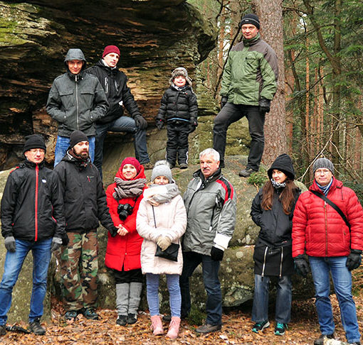 Rajd motorowerowy zima fotorelacja