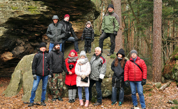 Rajd motorowerowy zima fotorelacja