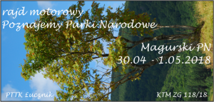I Rajd Motorowy "Poznajemy Parki Narodowe" @ Magurski Park Narodowy