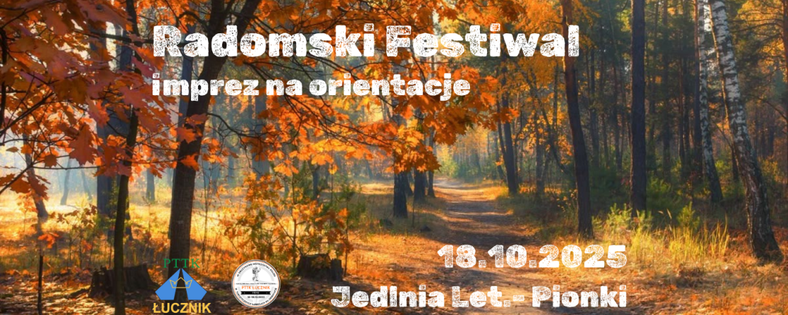 Radomski Festiwal imprez na orientację 18.10.2025
